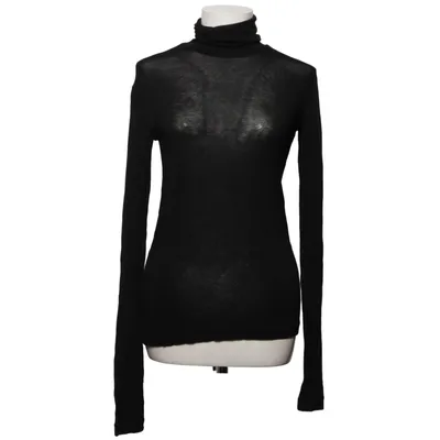 Turtleneck (Sort) fra Totême Elastan, Viscose