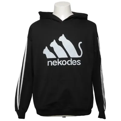 Kapuzenpullover (Schwarz, Weiß) von Nekos Polyester
