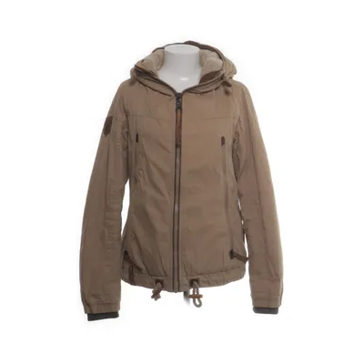 Vinterjacka (Beige) från Naketano Bomull, Polyamid, Polyester
