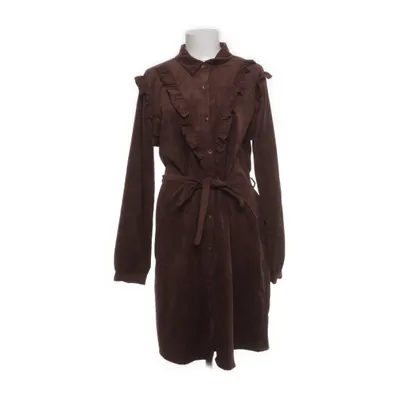 Dress (Brown) from Cotton Club Elastane, Polyamide, Polyester