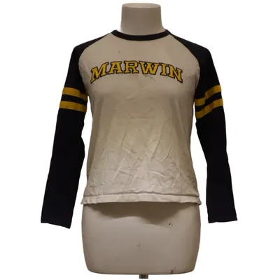 Baseball T-shirt (White, Blue, Yellow) from Marwin Heroes