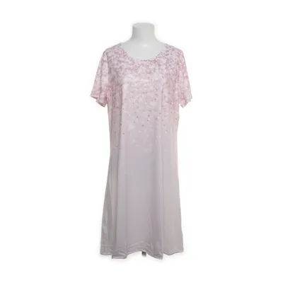 Dress (Pink, White) from Maria & Gabriele Cotton, Polyester