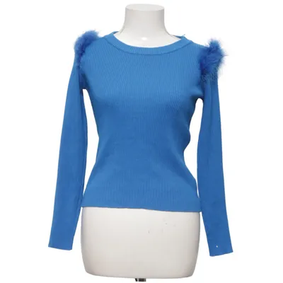 Sweater (Blue) from S & W Polyester, Viscose