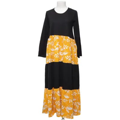 Maxi jurk (Zwart, Geel, Wit) van Hängmatta Katoen, Polyester