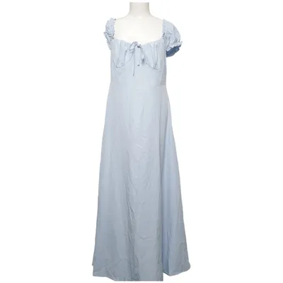 Robe longue (Bleu) Élasthane, Polyester