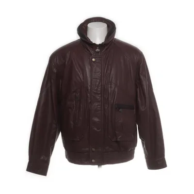 Läderjacka (Brun) från Forster Skinn, Polyester