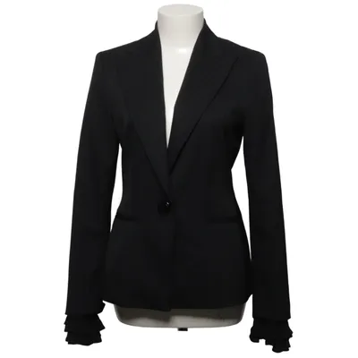 Blazer (Noir) de Luisa Spagnoli Acétate, Élasthane, Soie, Laine