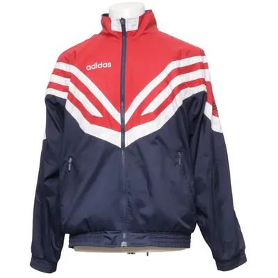 Trainingsjacke (Blau, Rot, Weiß) von Adidas Baumwolle, Polyester