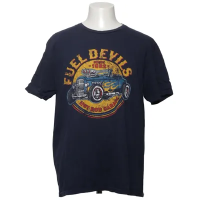 T-shirt (Blå, Flerfärgad) från Gildan