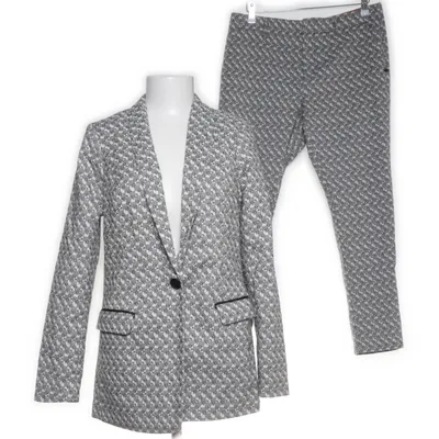 Kostym (Vit, Svart) från Scotch & Soda Bomull, Elastan, Polyester