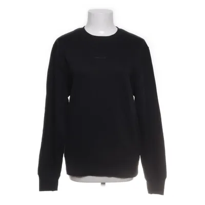 Sweatshirt (Noir) de Ninepine Coton biologique, Polyester recyclé