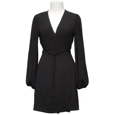 Wrap dress (Black) from Glamorous Polyester