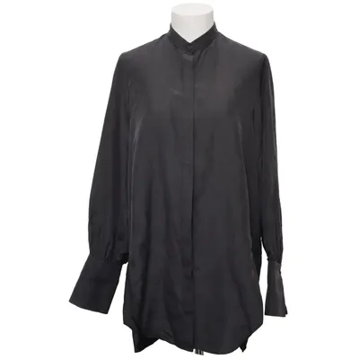 Blouse (Grijs) van Mark Kenly Dominotan Zijde