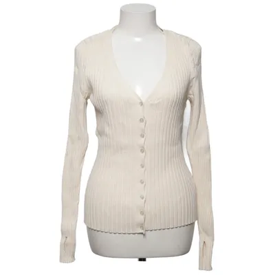 Cardigan (White) from Weekday Polyester, Viscose