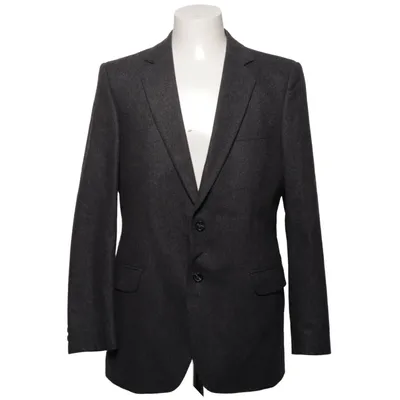 Blazer (Grå) fra Ascot Polyester, Uld