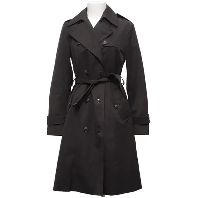 Trench-coat (Noir) de Filippa K Coton, Polyester
