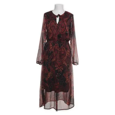 Maxi jurk (Zwart, Meerkleurig) van Jean Pascale Polyester
