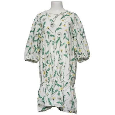 Dress (White, Green, Yellow) from Lindex x Joy Zandén Cotton