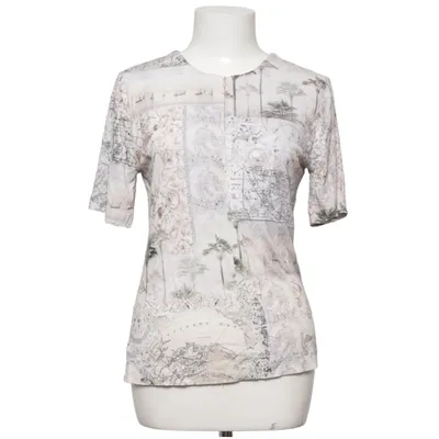 T-shirt (Weiß, Braun, Grau) von Magenta Elasthan, Viskose