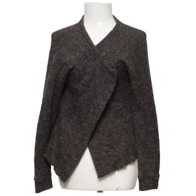 Cardigan (Gray) from Smooph Elastane, Mohair, Polyester