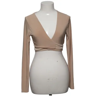 Wikkeltop (Beige) van Missy Empire