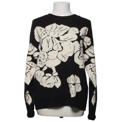 Sweater (Sort, Beige) fra Object Genanvendt polyester, Viscose