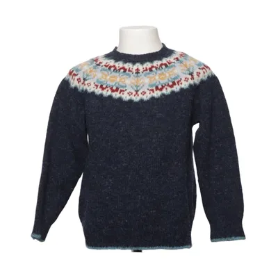 Sweater (Blue, Multicolored) from Brora Wool