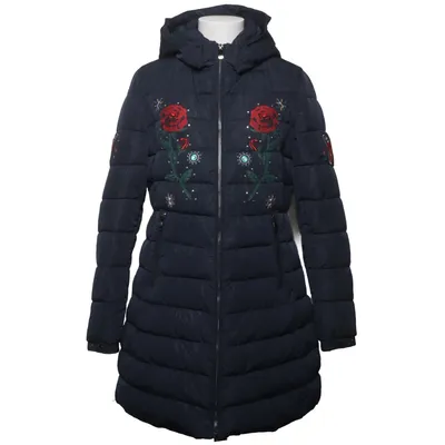 Vinterfrakke (Blå, Flerfarvet) fra Desigual Polyester