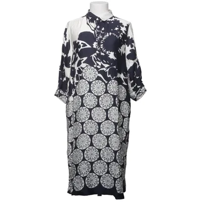 Klänning (Blå, Vit, Flerfärgad) från Milano Italy Viskos