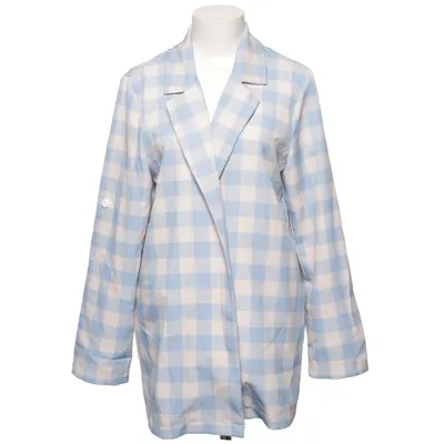 Blazer (Bleu, Blanc) de Remix Élasthane, Polyester
