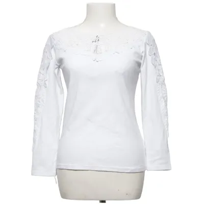 Blouse (White) from Ideal Cotton, Elastane
