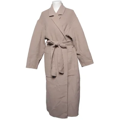 Coat (Beige) from H&M Trend Polyester, Wool
