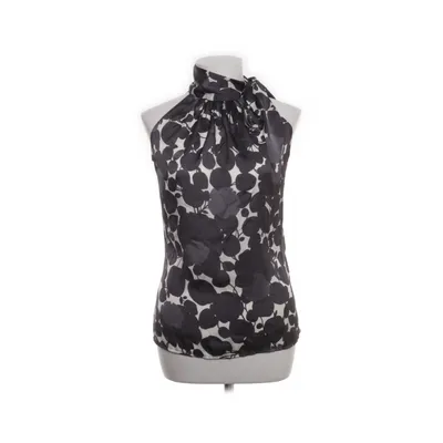 Halterneck top (Grå, Hvid) fra Camaieu Polyester