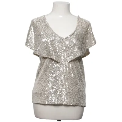 Top (Silver) from Ichi Elastane, Polyester
