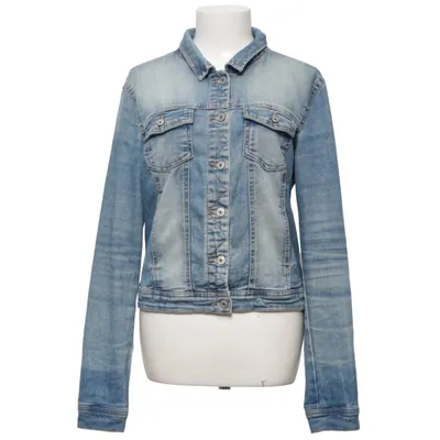 Veste en jean (Bleu) de Mango Denim Coton