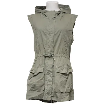 Outer vest (Green) from I Am Cotton, Elastane