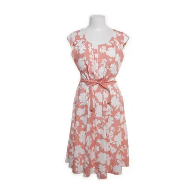 Jurk (Roze, Wit) van Taifun Elastaan, Polyester, Viscose