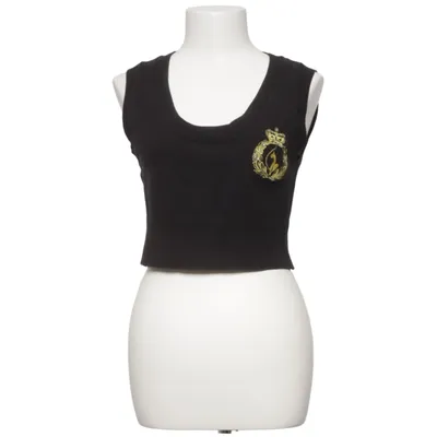 Crop top (M4A00008) van Baby Phat Katoen, Elastaan