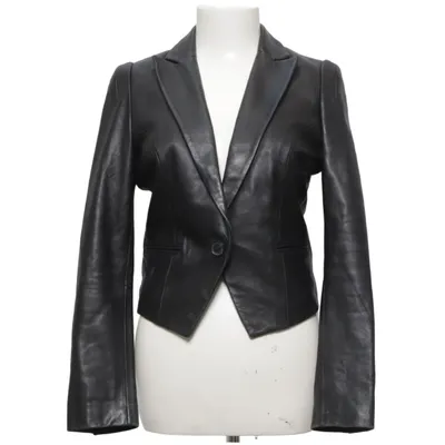 Læderblazer (Patti) fra STOCKH LM Læder, Polyester, Viscose