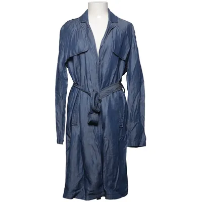 Frakke (Blå) fra WE Polyester, Viscose