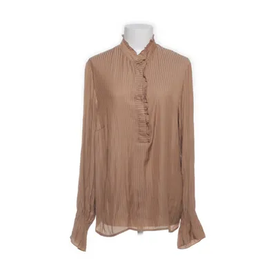 Blus (Brun) från One Two & Luxzuz Bomull, Polyamid, Polyester