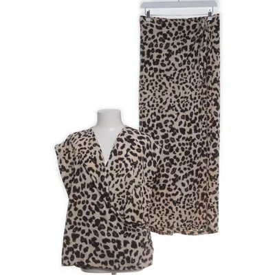 Set (Beige, Black) from Zara Polyester