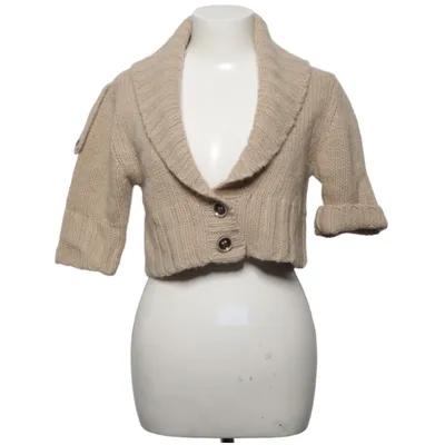 Cardigan (Beige) fra Bison Uld