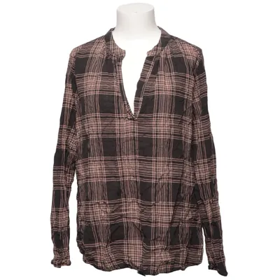 Blouse (Brown, Beige) from ONLY Carmakoma Cotton, Viscose