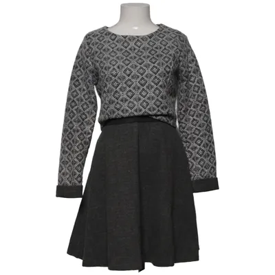 Jurk (Grijs, Wit) van Holly Bracken Polyester, Wol