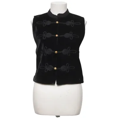 Ytterväst (Svart) från Zara Bomull, Polyester