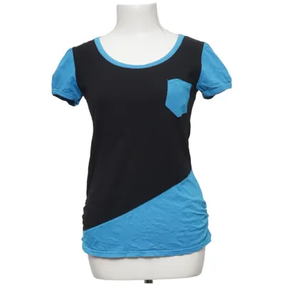 Top (Black, Blue, Multicolored) from Ideal Cotton, Elastane, Viscose