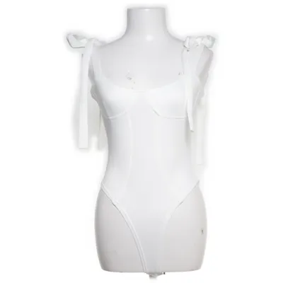 Body (Hvid) fra PrettyLittleThing Elastan, Polyester