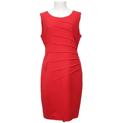 Dress (Red) from Calvin Klein Elastane, Polyester, Viscose