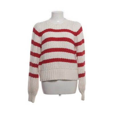 Tröja (Vit, Röd) från Munthe Akryl, Ekologisk bomull, Polyester